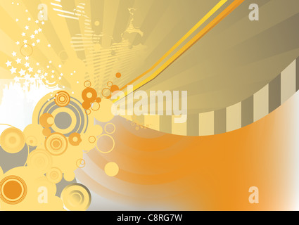 Kreis-Hintergrund. Illustration der Hintergrund für viele Anwendungen nützlich. Stockfoto