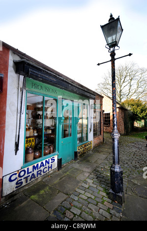 Die Shambles Victorian Village in Newent, Gloucestershire - ein Museum der Victoriana UK 2009 Stockfoto