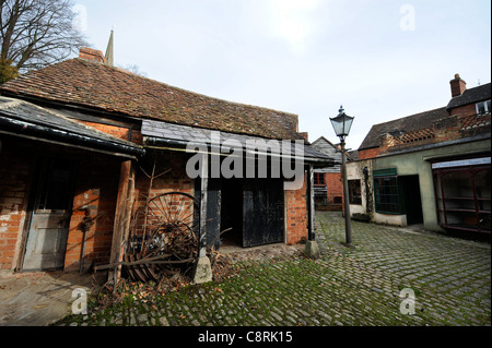 Die Shambles Victorian Village in Newent, Gloucestershire - ein Museum der Victoriana UK 2009 Stockfoto