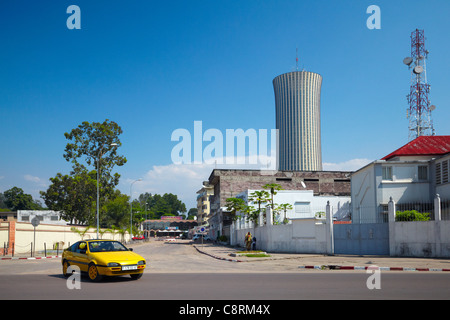 Tour Nabemba (Nabemba Turm), Brazzaville, Republik Kongo, Afrika Stockfoto