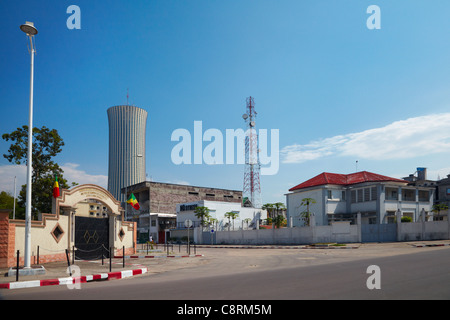 Avenue Paul Doumer, Brazzaville, Republik Kongo, Afrika Stockfoto