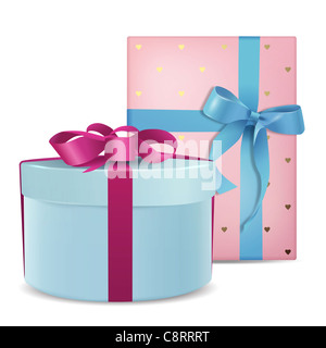 Geschenk-Boxen Stockfoto
