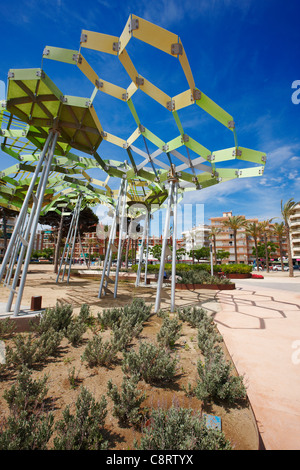 La Pineda. Costa Dorada, Katalonien, Spanien. Stockfoto