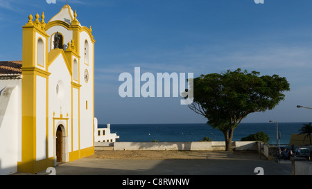 Kirche St-Vincent, Praia da Luz, Algarve, Portugal Stockfoto