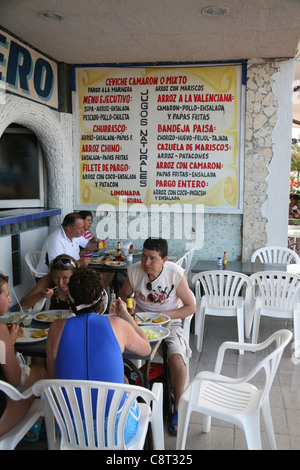 San Andres, Kolumbien ist ein beliebtes Ferienziel Stockfoto