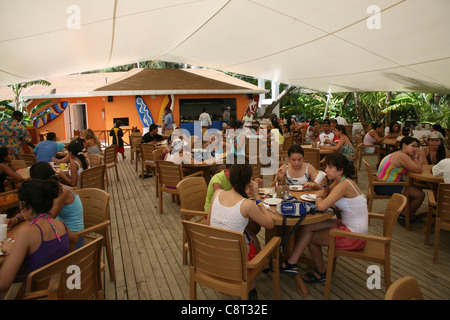 San Andres, Kolumbien ist ein beliebtes Ferienziel Stockfoto