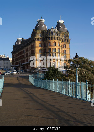 dh das Grand Hotel SCARBOROUGH NORTH YORKSHIRE Victorian Spa Hotel und Spa-Brücke Stockfoto