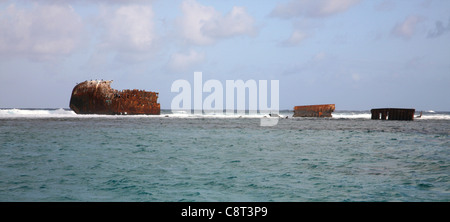 San Andres, Kolumbien ist ein beliebtes Ferienziel Stockfoto