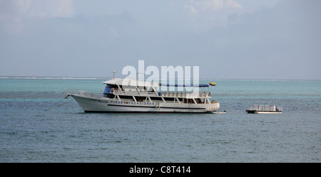 San Andres, Kolumbien ist ein beliebtes Ferienziel Stockfoto