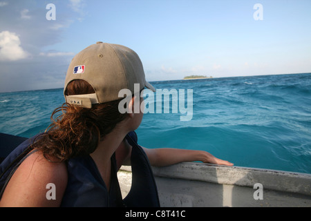 San Andres, Kolumbien ist ein beliebtes Ferienziel Stockfoto