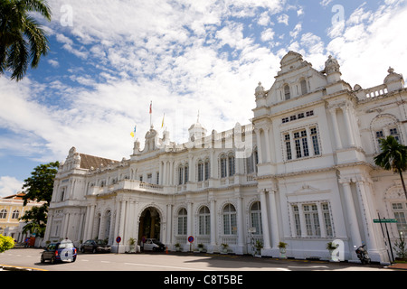 Rathaus, Georgetown, Penang, Malaysia Stockfoto