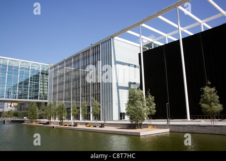 Moderne Arcitecture in Kopenhagen, die DR Stadt. Dänemark. Stockfoto