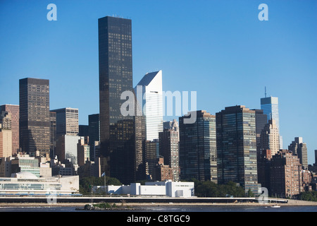 USA, New York State, New York City, Manhattan, weltweit Trump Plaza Stockfoto