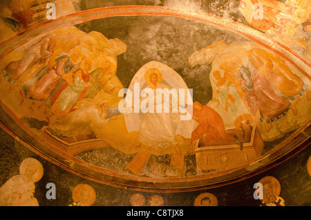 Türkei, Istanbul, Chora-Kirche Fresken Stockfoto