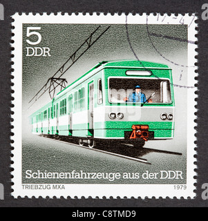 DDR-Briefmarke Stockfoto