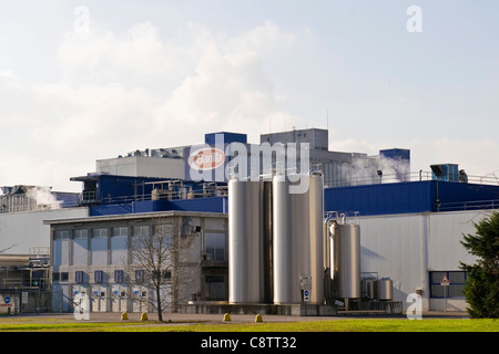 Barilla-Fabrik, Parma, Italien Stockfoto