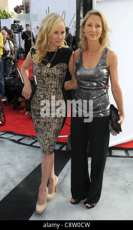 Anne Heche, Abigail Heche im Ankunftsbereich für World Premiere des Cirque du Soleil IRIS, Kodak Theatre, Los Angeles, CA September Stockfoto