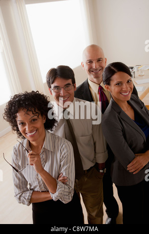 Porträt von Business-team Stockfoto