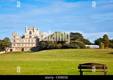 Einen sonnigen Herbsttag an Wollaton Hall and Park, Nottingham, Nottinghamshire, England, UK Stockfoto