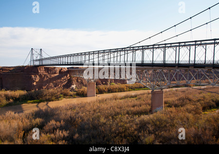 Brücke über dem Little Colorado River in Cameron Stockfoto
