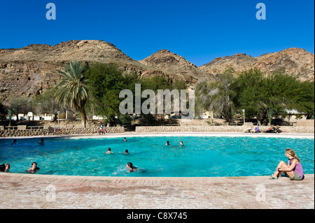 Ai-Ais Hot Springs Pool im Ai-Ais/Richtersveld Transfrontier Nationalpark Namibia Stockfoto