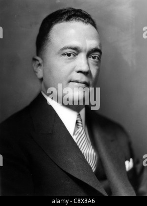 J EDGAR HOOVER (1895-1972) erster Direktor des FBI Stockfoto