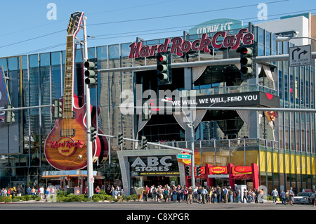 Las Vegas Glücksspiel Hauptstadt der Welt-USA-Nevada Stockfoto