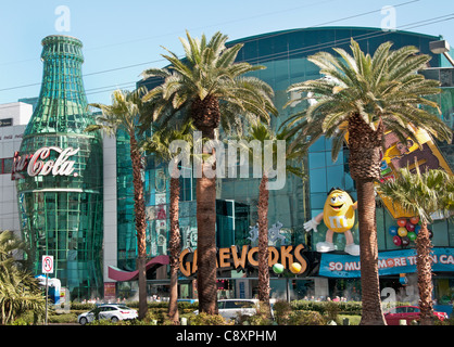 Las Vegas Glücksspiel Hauptstadt der Welt-USA-Nevada Stockfoto