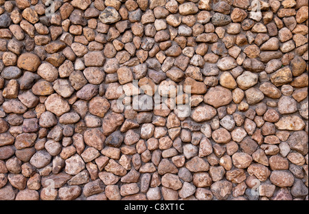 Hintergründe der Steinmauer Stockfoto