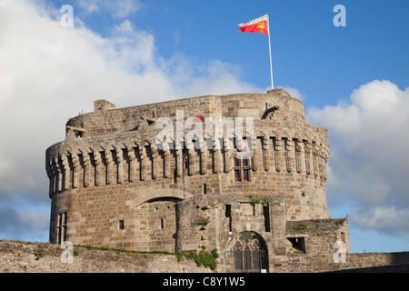 Frankreich, Bretagne, Côtes-d ' Armor, Dinan, die Herzogin Anne Burg Stockfoto