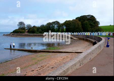 Broadsands Strand in der Nähe von Paignton, Devon, England. Stockfoto