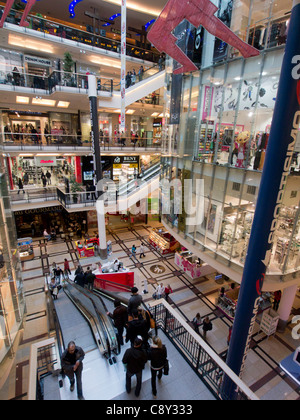 Einkaufszentrum Palladium in Prag in der Tschechischen Republik Stockfoto