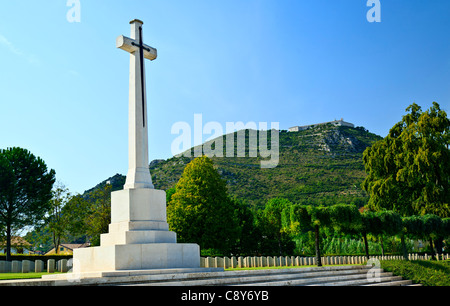 Commonwealth War graves Monte Cassino, Cassino, Italien Stockfoto