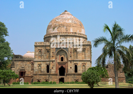 Bara Gumbad Grab Lodi Gardens Delhi Indien Stockfoto