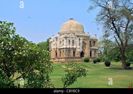 Sheesh Gumbad Grab Lodi Gardens Delhi Indien Stockfoto