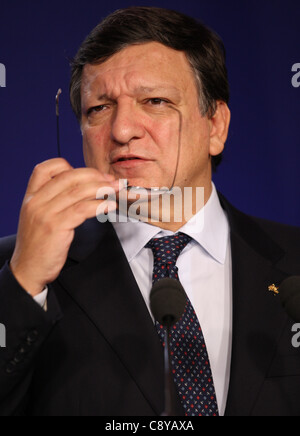 José MANUEL Durão BARROSO Präsident der Europäischen Kommission 4. November 2011 PALAIS DE FESTIVAL CANNES Frankreich Stockfoto