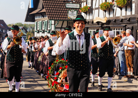 Ernte-Festival, Sasbachwalden, Schwarzwald, Deutschland Stockfoto