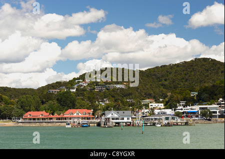 Paihia Harbour, Bay of Islands, Neuseeland Stockfoto