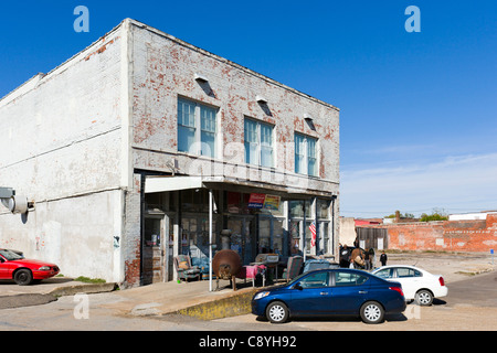 Der Ground Zero Blues Club, Delta Avenue, Clarksdale, Mississippi, USA Stockfoto