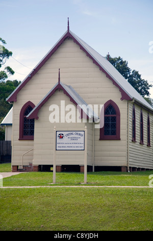 Kirche von Australien, zu vereinen, in der Name des Dorfes Stroud, new South Wales, Australien Stockfoto