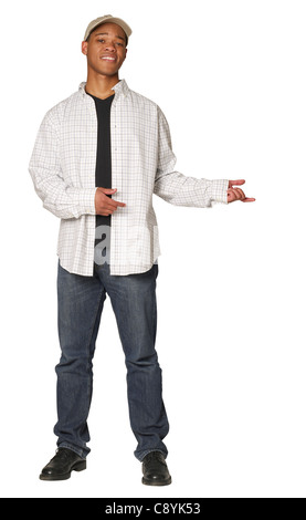 Young African American männlich Stockfoto