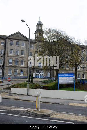 Brighton General Hospital Teil des Brighton and Sussex University Hospital NHS Trust Stockfoto