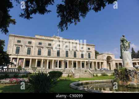 Korfu - das Museum für asiatische Kunst in Korfu-Stadt Stockfoto