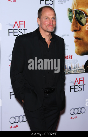 WOODY HARRELSON WALL. 2011 AFI FEST SPECIAL SCREENING HOLLYWOOD LOS ANGELES Kalifornien USA 5. November 2011 Stockfoto