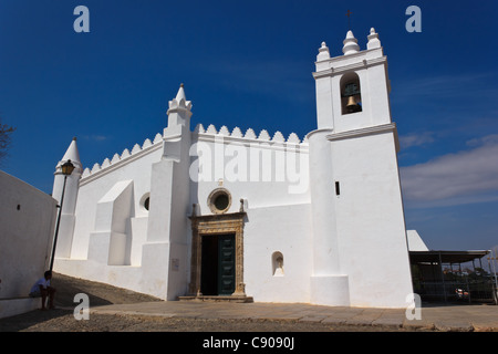 Die Kathedrale von Mértola (Alentejo - Portugal) Stockfoto