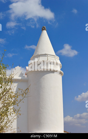 Ein Turm in Mértola (Alentejo - Portugal) Stockfoto