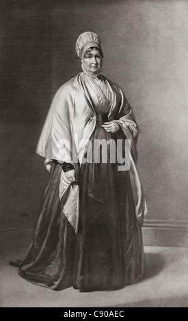 Elizabeth Betsy Fry, 1780 – 1845, geb. Gurney. Englisch ins Gefängnis, Reformer, Sozialreformer und christlichen Philanthrop Stockfoto