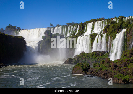 Iguazu Wasserfälle, Iguazu National Park, Iguazu, Misiones, Argentinien Stockfoto