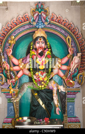 Sri Veerama Kaliamman Tempel: Sri Periyachi Stockfoto