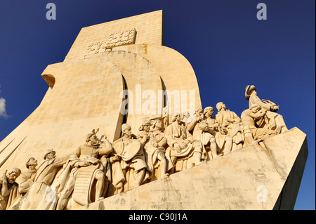 Padrão Dos Descobrimentos, das Denkmal der Entdeckungen im Sonnenlicht, Belem, Lissabon, Portugal, Europa Stockfoto